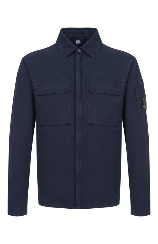 Хлопковая куртка-рубашка C.P. Company 20CM0S156A/110143G Синий 20CM0S156A/110143G