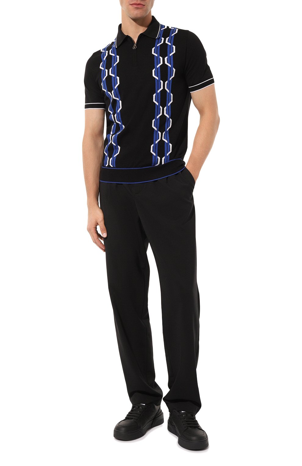 Поло из шелка и хлопка STEFANO RICCI, арт. K818063P31/F23290, фото 2