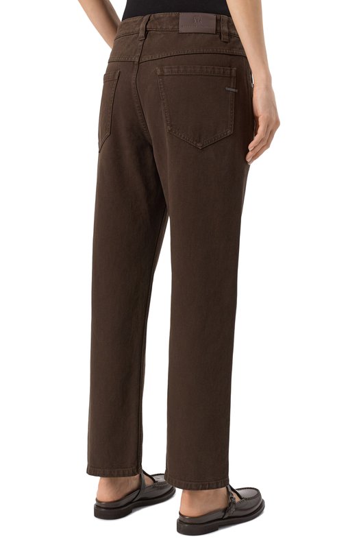 Джинсы Brunello Cucinelli MPH81P5847 Коричневый  MPH81P5847 Фото 4