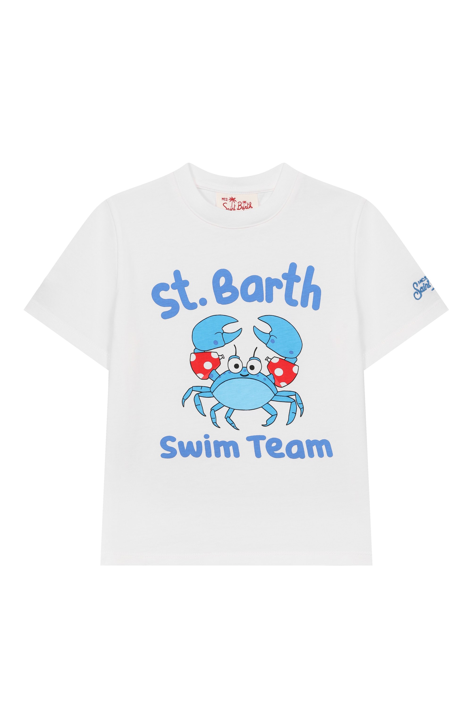 Хлопковая футболка MC2 SAINT BARTH, арт. STBK TSHIRT B0Y/TSH0001/02193F, фото 1