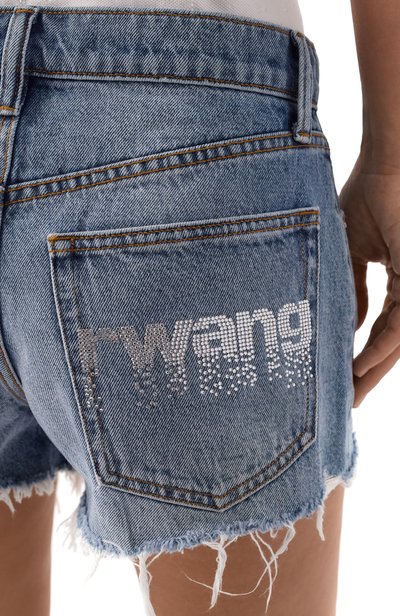 Джинсовые шорты ALEXANDER WANG, арт. 4DC3264229, фото 5