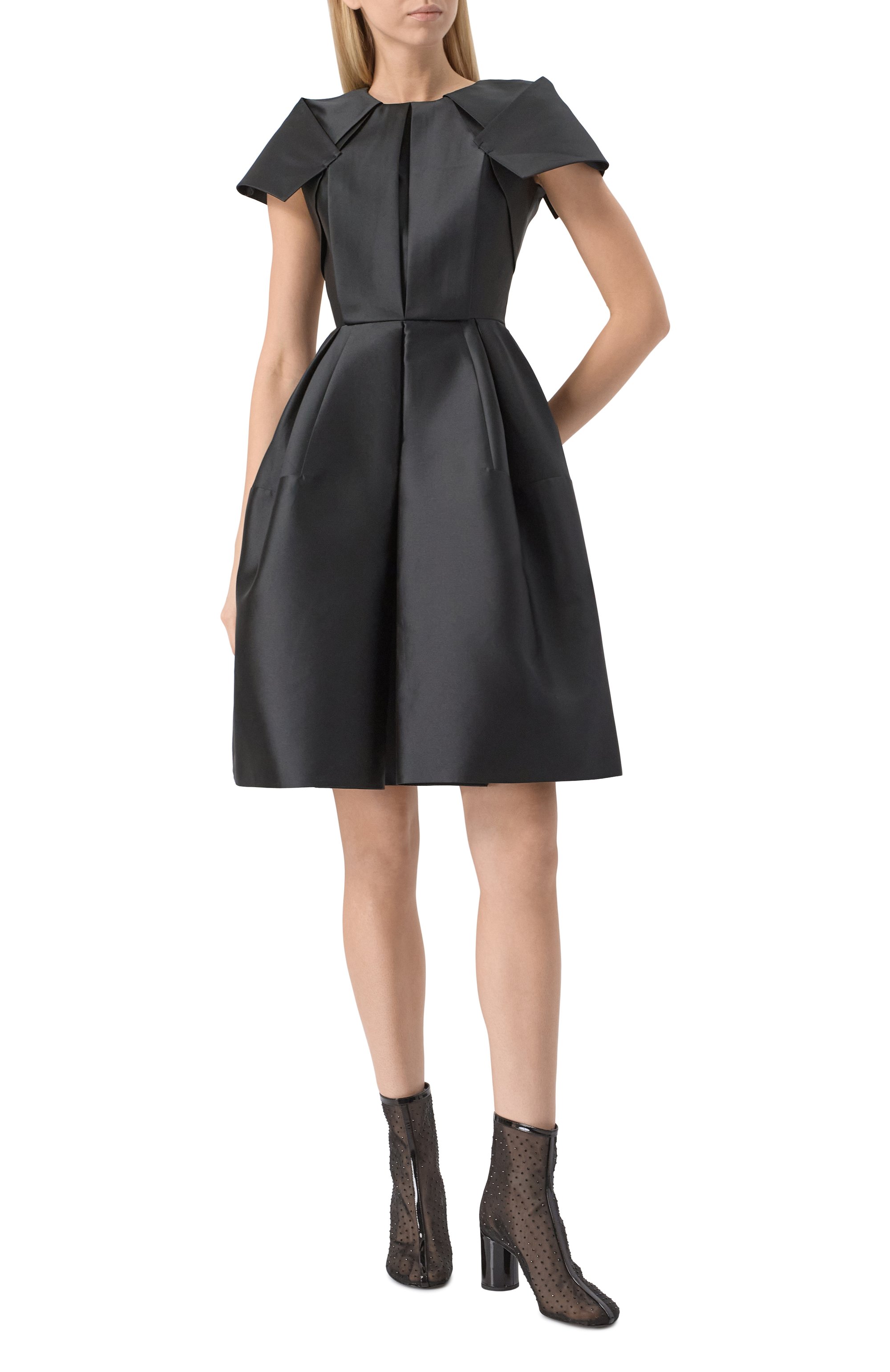 Текстильные ботильоны taryn MATTIA CAPEZZANI, арт. W380/RETE+VERNICE_STRASS, фото 2