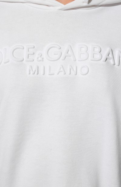 Хлопковое худи DOLCE & GABBANA, арт. F9000Z/G7EHL, фото 5