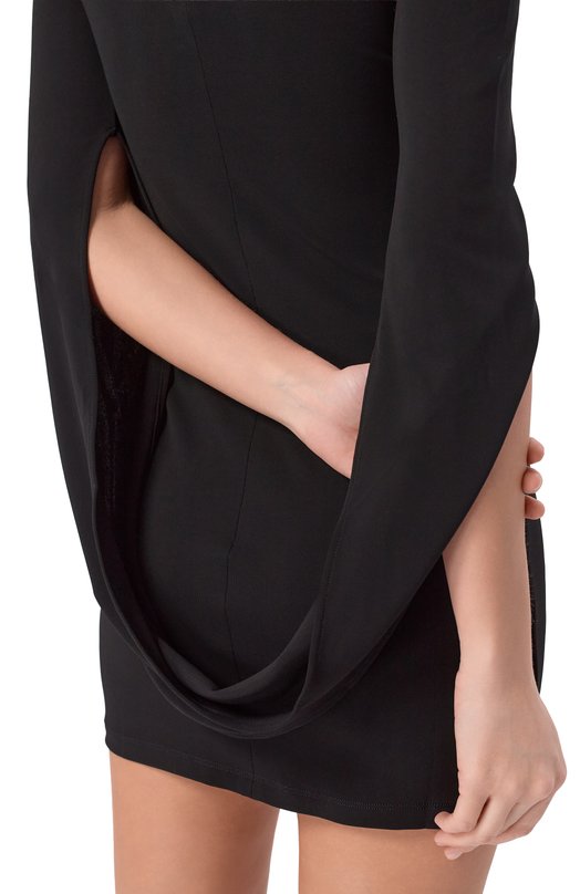 Платье из вискозы Alexander Wang 1CC1266896 Чёрный  1CC1266896 Фото 4