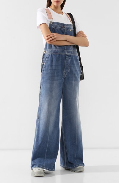 Джинсовый комбинезон ACNE STUDIOS голубого цвета по цене 43500 руб., арт. A20054, фото 2 Джинсовый комбинезон ACNE STUDIOS, арт. A20054, фото 2