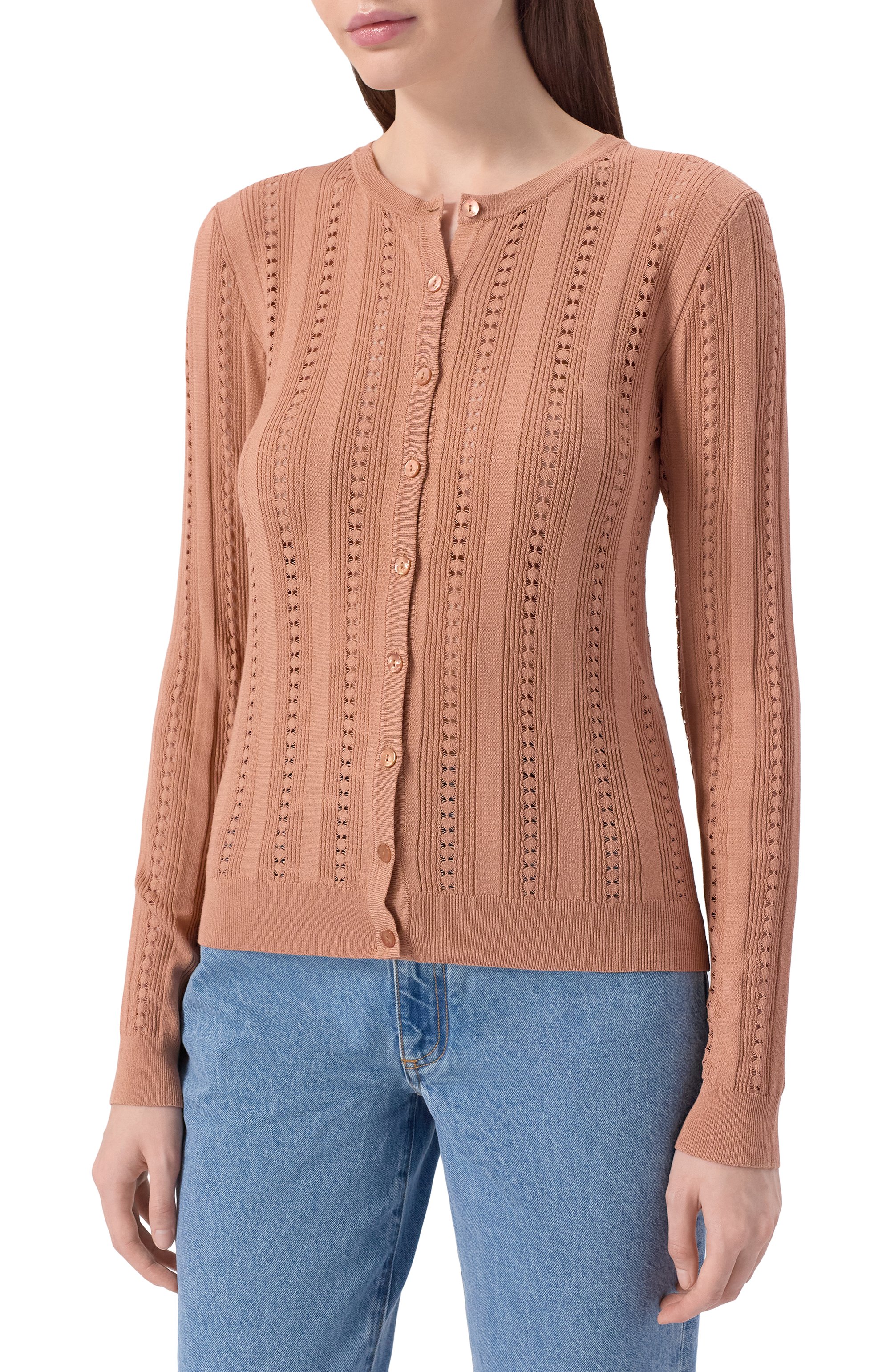 Кардиган из вискозы BLUMARINE, арт. 2M690A, фото 3