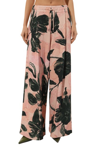 Хлопковые брюки DRIES VAN NOTEN, арт. 242-011163-9608, фото 3