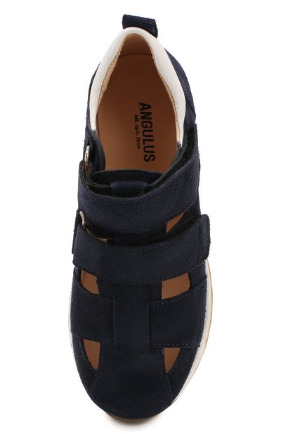 Кожаные кроссовки ANGULUS, арт. 3313-101/30-36, фото 4