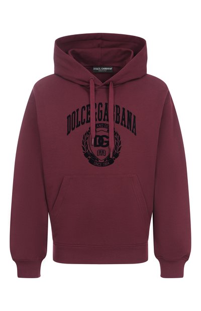 Мужской хлопковое худи DOLCE & GABBANA, арт. G9ZU0T/G701Z