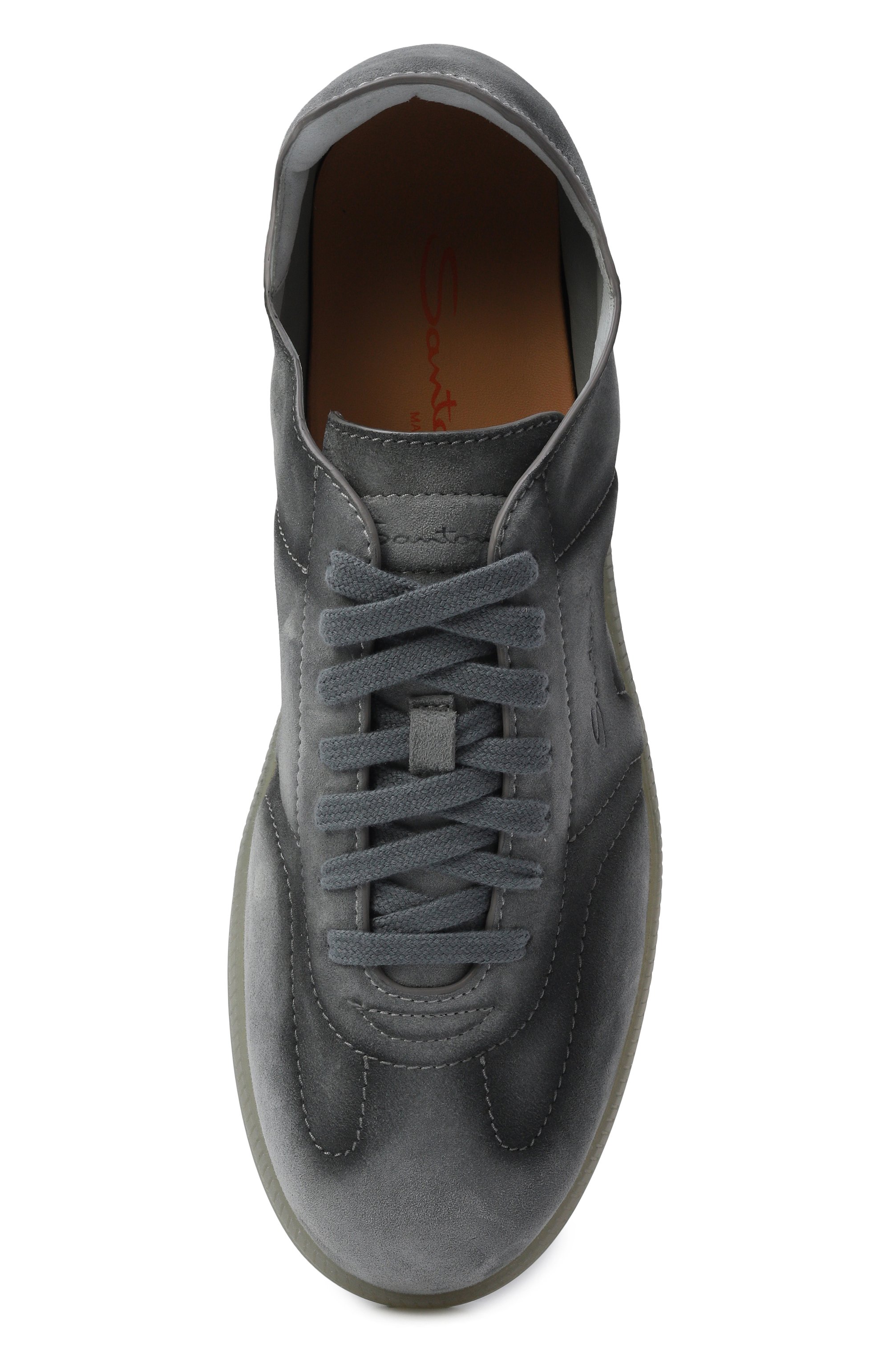 Замшевые кеды dbs-olympic SANTONI, арт. MBPG22072FIATSE2, фото 5