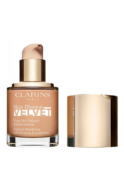 Увлажняющий тональный крем с матовым покрытием skin illusion velvet, 109c wheat (30ml) CLARINS, арт. 80079902, фото 3