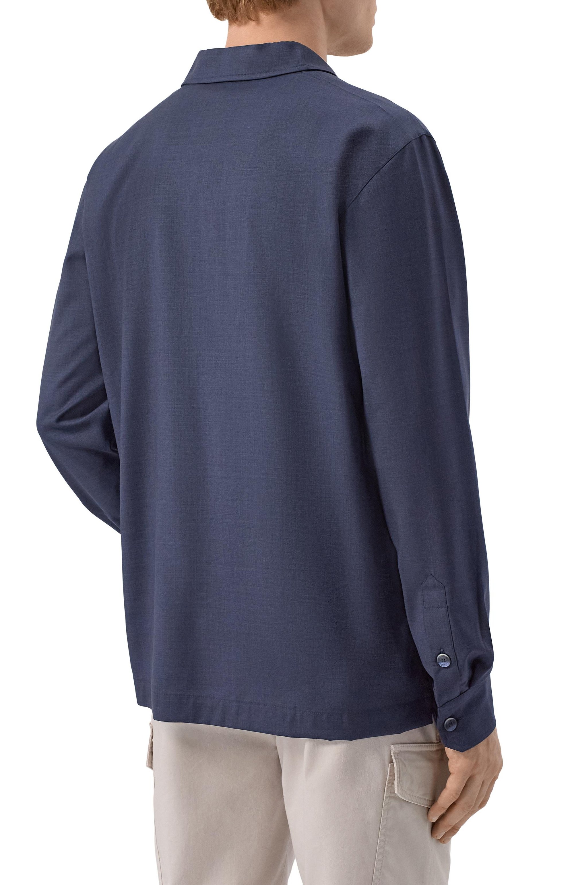 Шерстяная рубашка CAPOBIANCO, арт. 20M514.UN00._001, фото 4