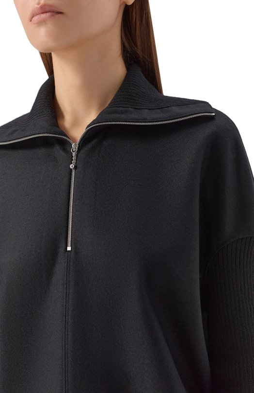 Шерстяное платье Jil Sander J02CT0517/J40045 Чёрный  J02CT0517/J40045 Фото 4