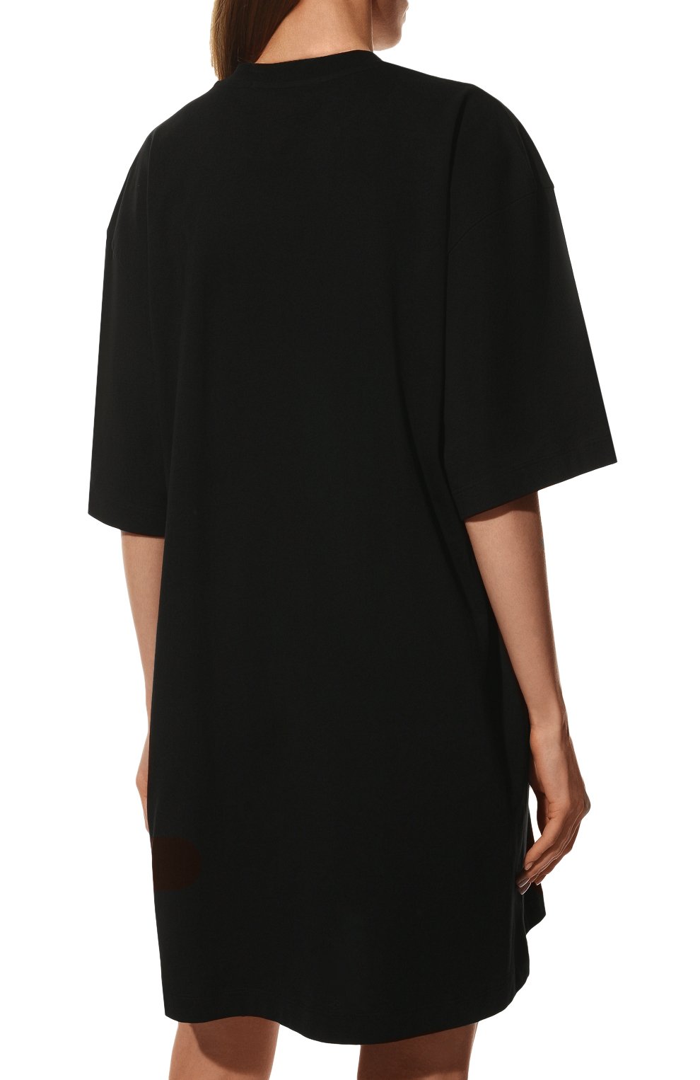 Хлопковое платье MSGM, арт. 3241MDA510F 227298, фото 4