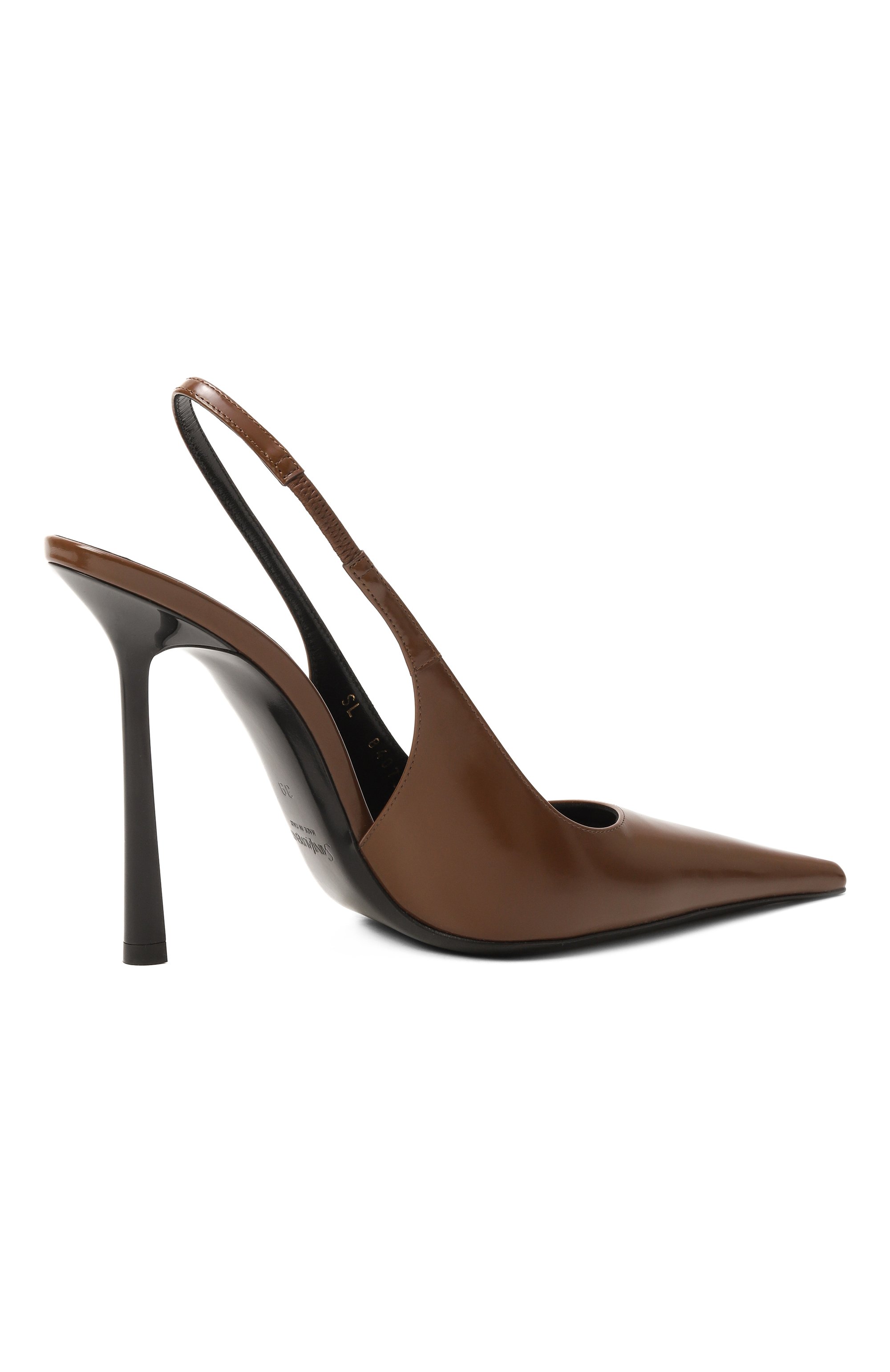 Лакированные туфли vendome 110 SAINT LAURENT, арт. 840736/AADAA, фото 5