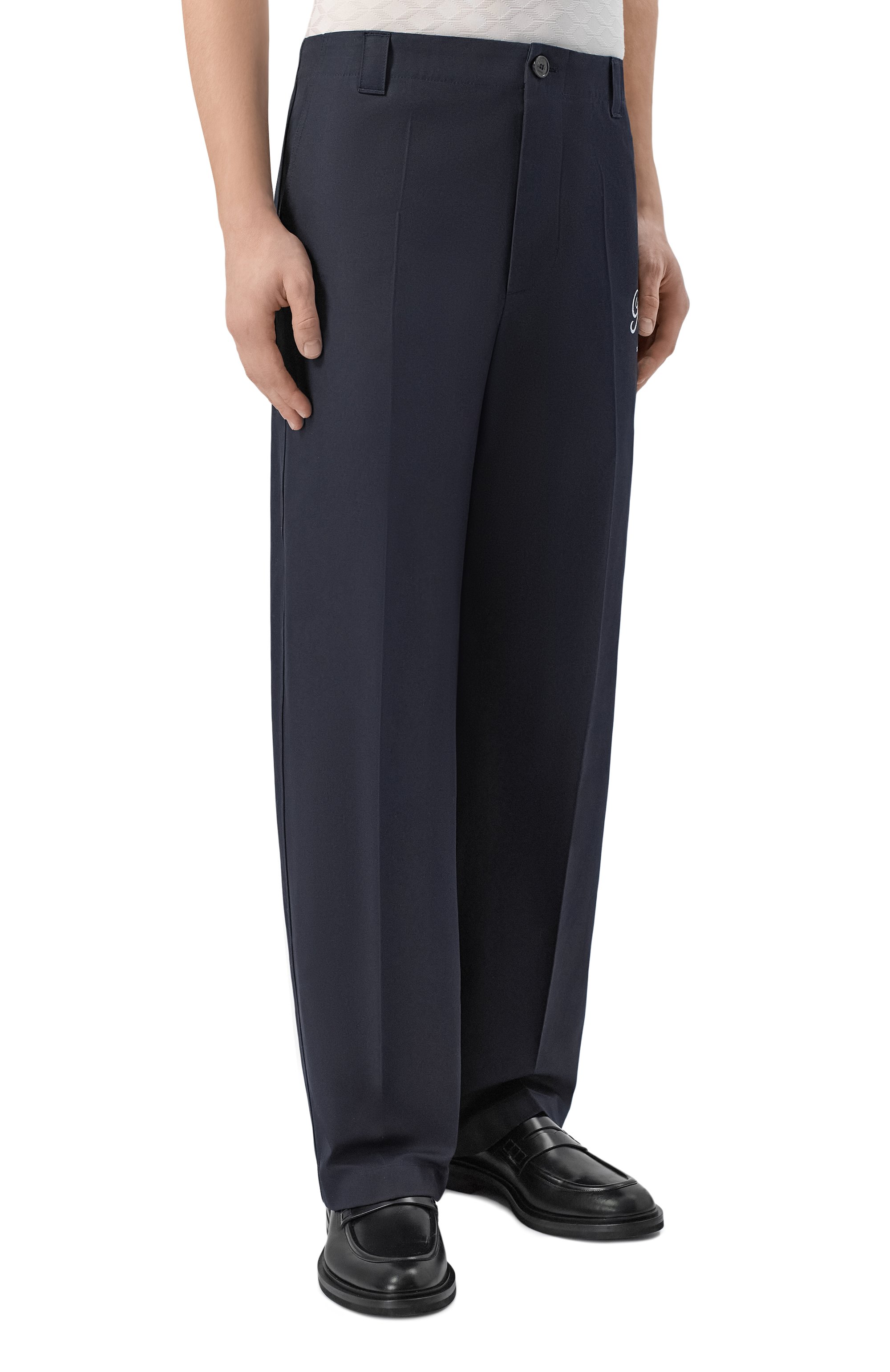 Хлопковые брюки GUCCI, арт. 854264/ZAQH5, фото 3