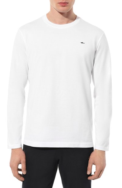 Хлопковый лонгслив PAUL&SHARK, арт. C0P1093, фото 3