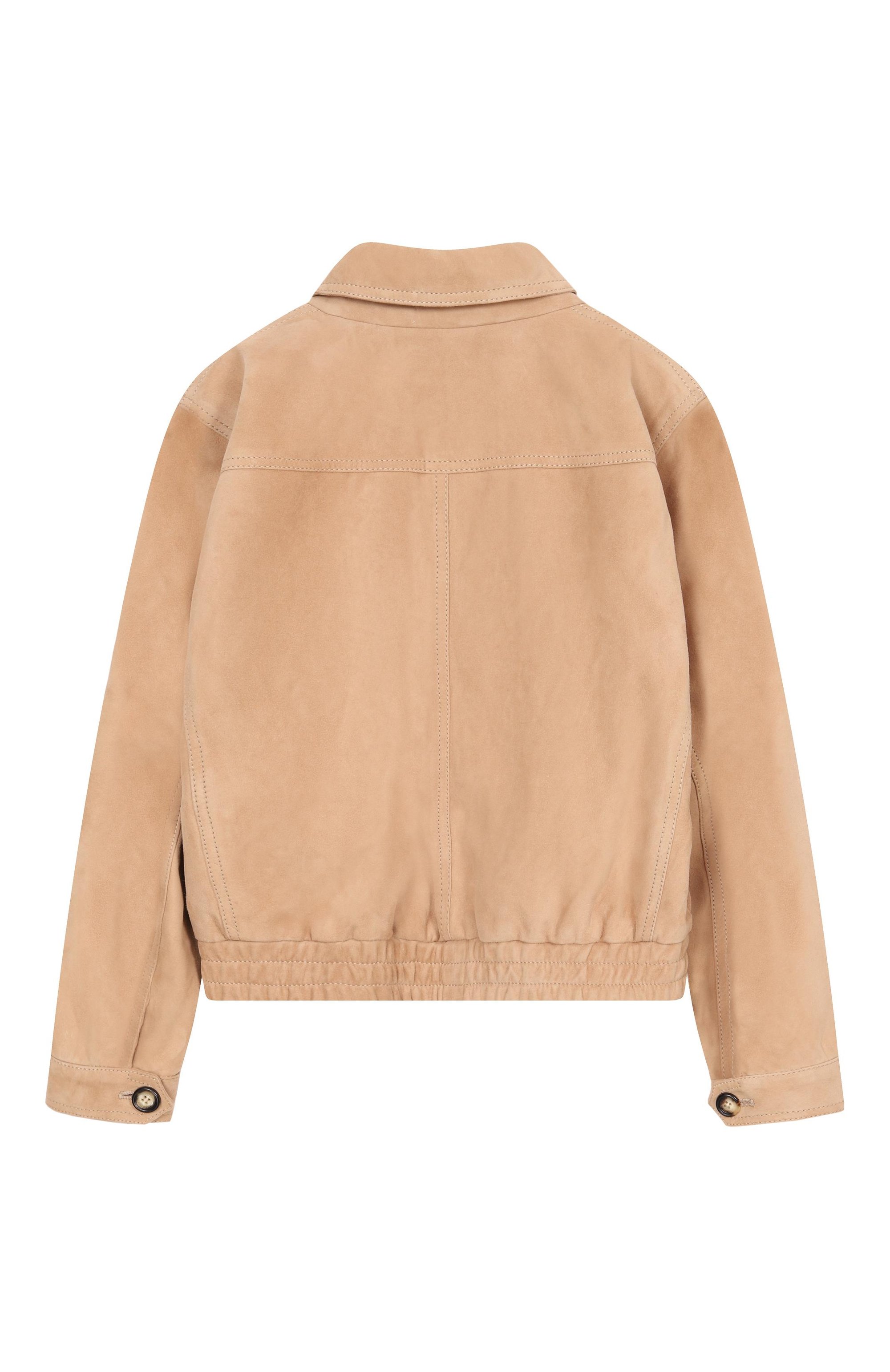 Замшевый бомбер BRUNELLO CUCINELLI, арт. BPCFNY141C, фото 2