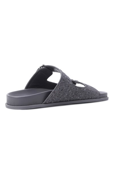 Текстильные шлепанцы fayence JIMMY CHOO, арт. FAYENCESANDALTWW, фото 5