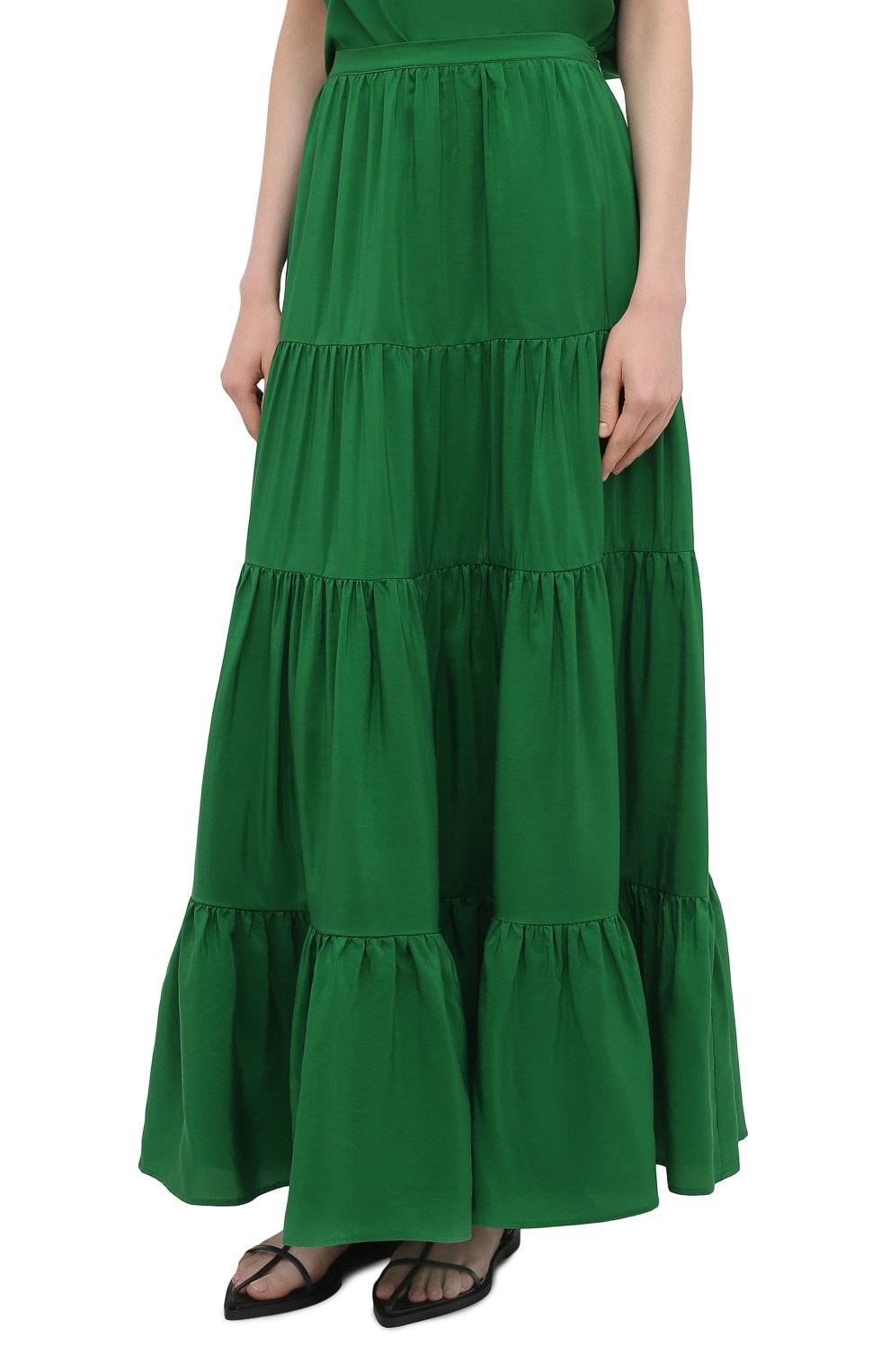 Шелковая юбка KITON, арт. D49214K09T62, фото 3