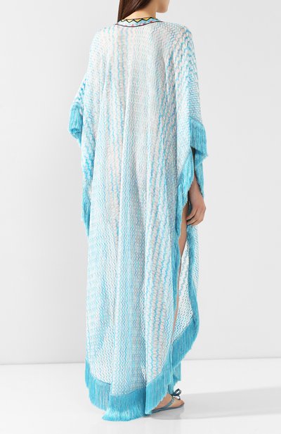 Туника MISSONI голубого цвета по цене 88900 руб., арт. MMG00025/BR003Z, фото 4 Туника MISSONI, арт. MMG00025/BR003Z, фото 4