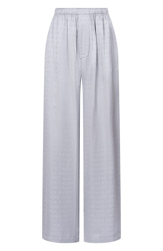 Атласные брюки Balenciaga 850696/TT054 Серый 850696/TT054