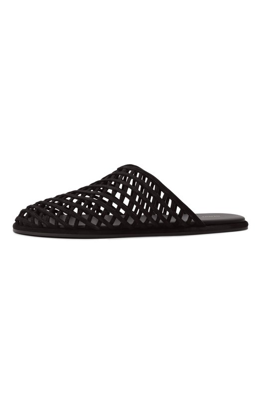 Замшевые сабо Atik Woven Neous 00477B01 Чёрный  00477B01 Фото 4