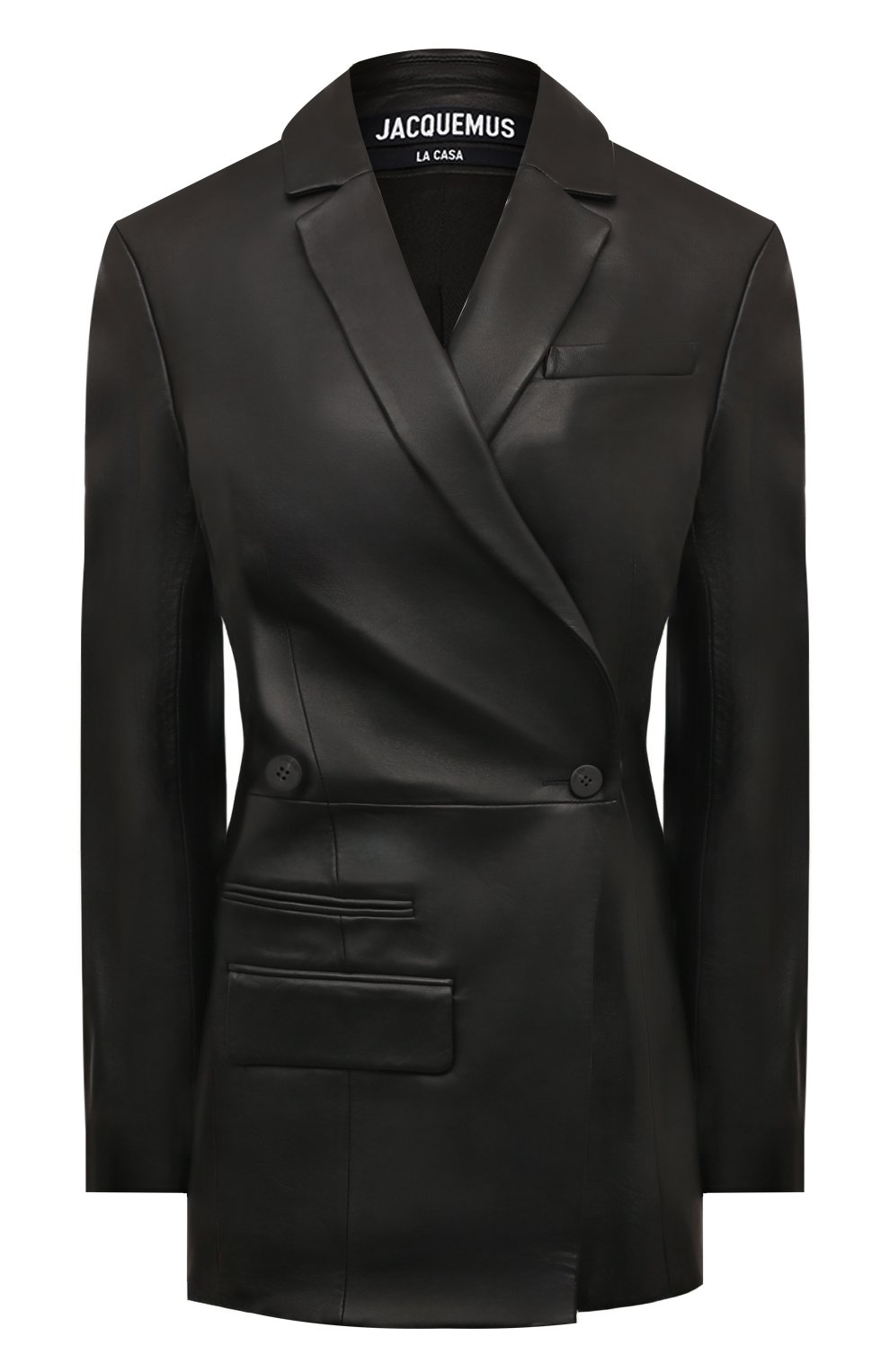 Кожаный жакет JACQUEMUS, арт. 24E243JA046/1576, фот�о 1