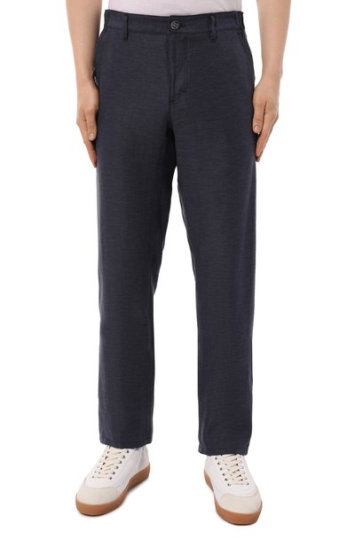 Брюки изо льна и шелка ZILLI, арт. CP801BM0850VZC000, фото 3