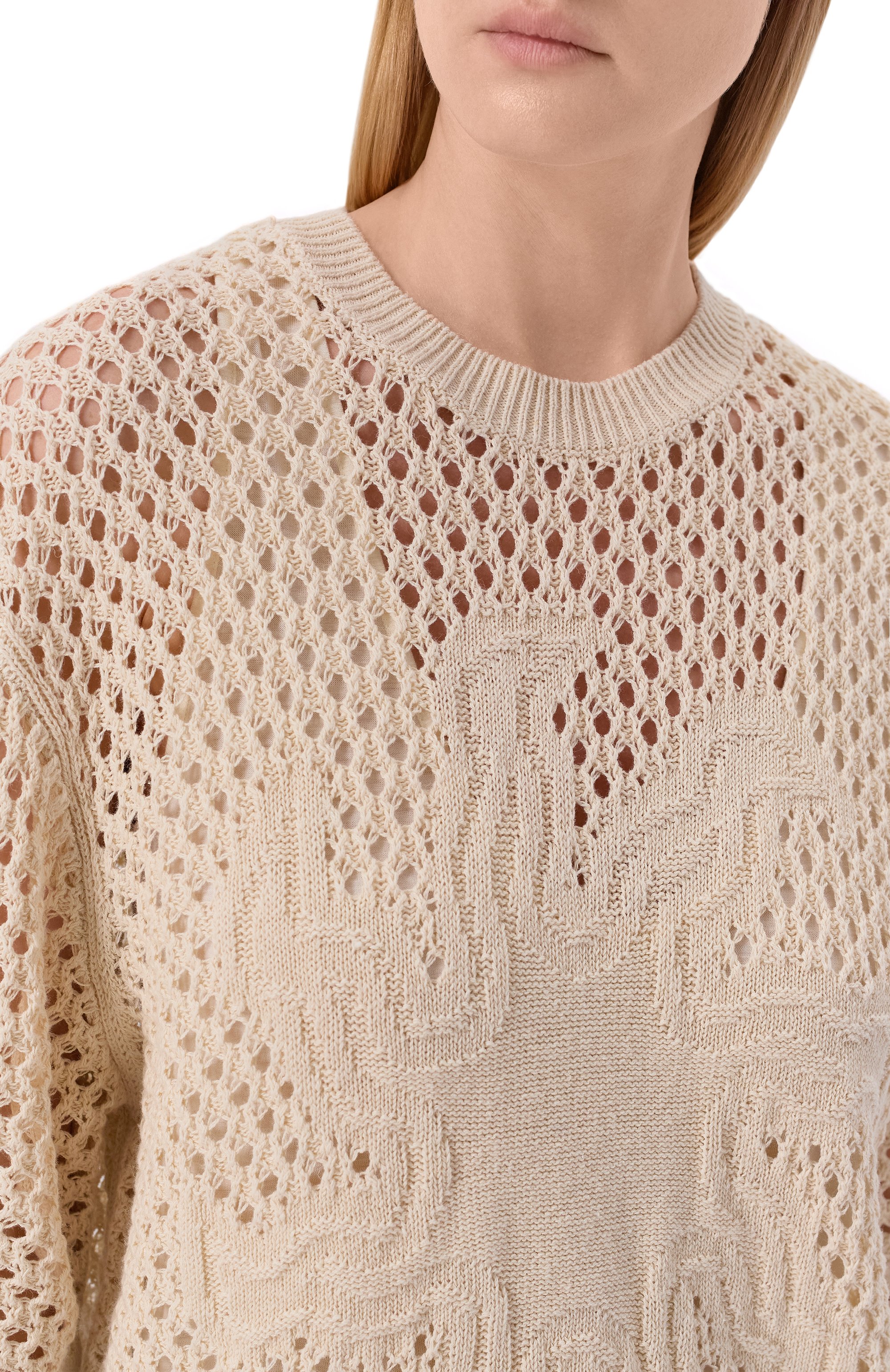 Пуловер изо льна и хлопка ZADIG AND VOLTAIRE, арт. KWSW02924, фото 5