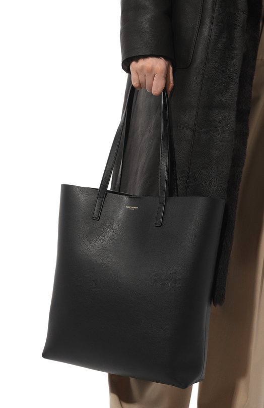 Сумка-тоут Shopping medium Saint Laurent 600306/CSV0J Чёрный  600306/CSV0J Фото 2
