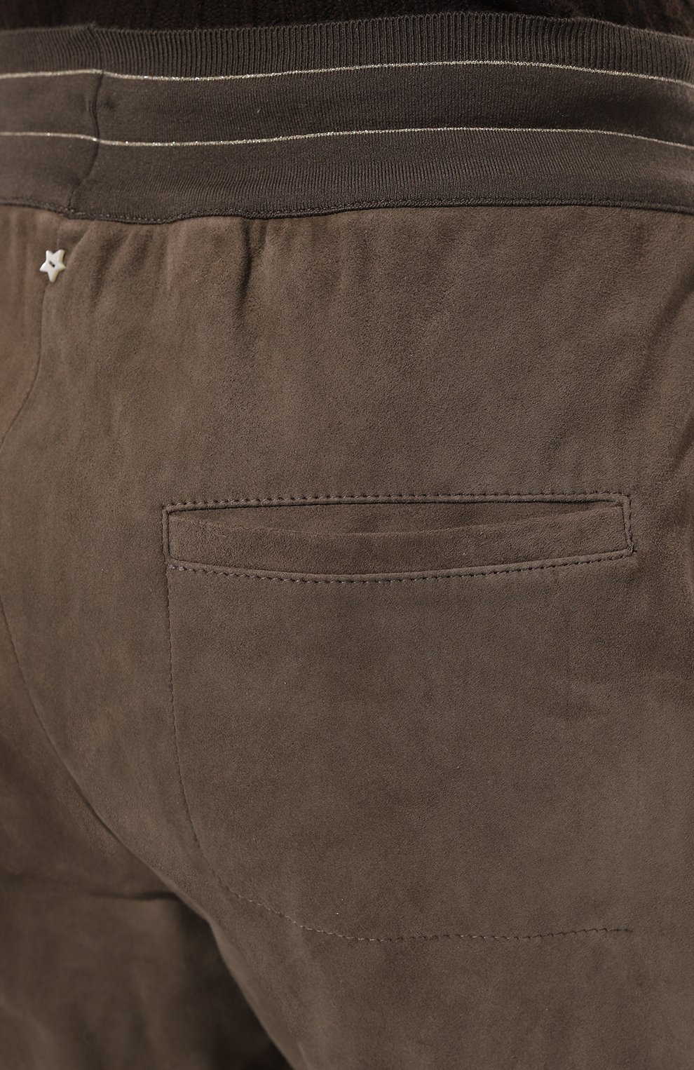 Замшевые брюки LORENA ANTONIAZZI, арт. A2243PA80A/484, фото 5