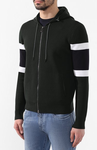 Хлопковая толстовка EMPORIO ARMANI, арт. 3G1BX1/1MXQZ, фото 3