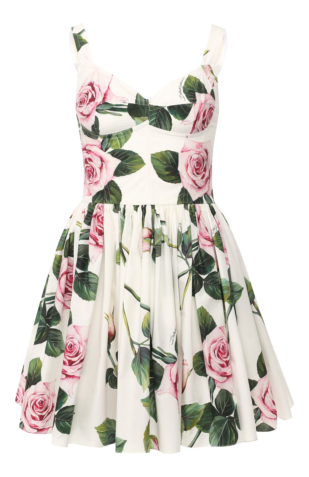 Хлопковое платье DOLCE & GABBANA, арт. F6H9RT/HS5FZ, фото 1