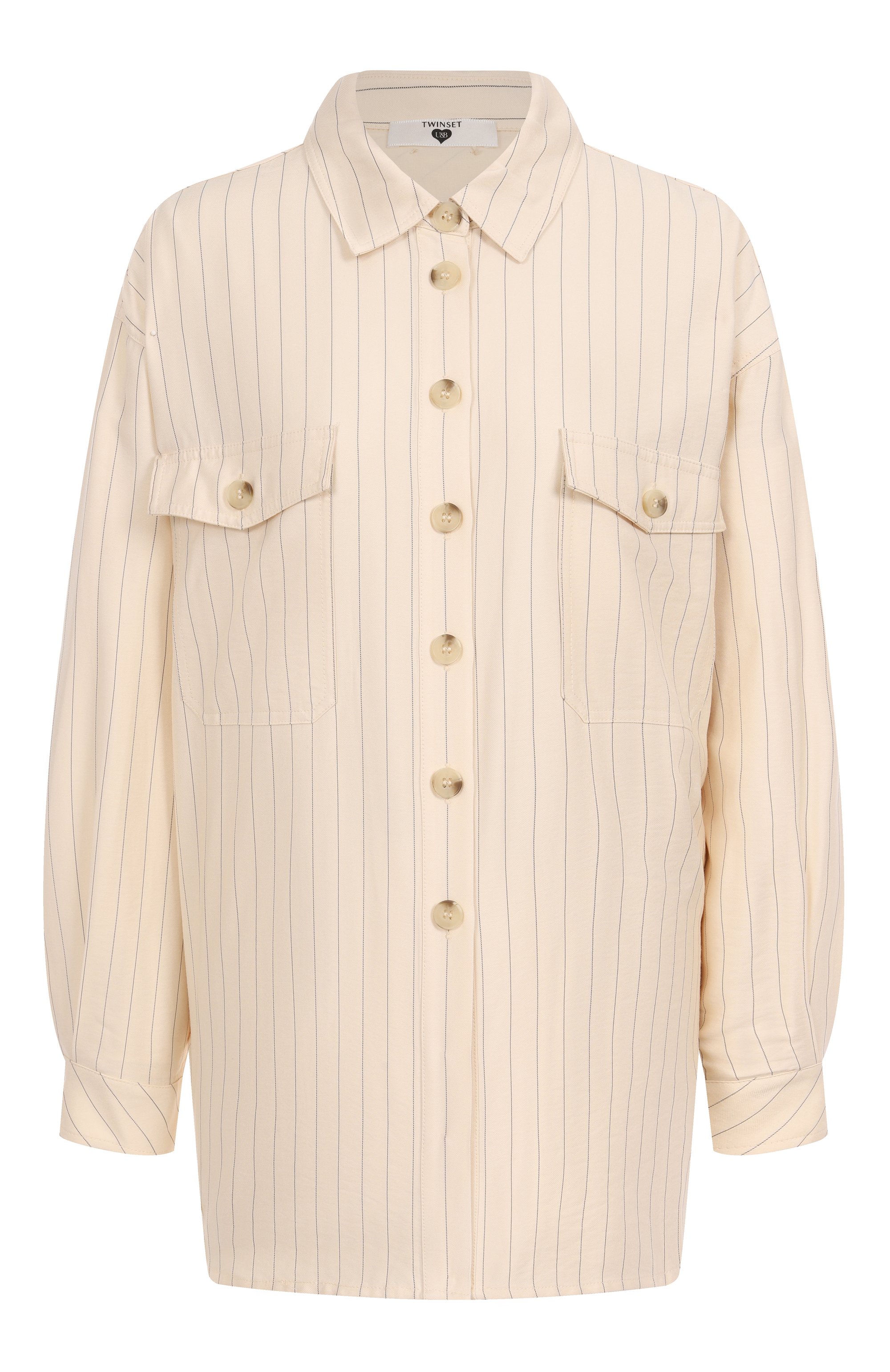 Рубашка из вискозы TWINSET, арт. 251LL2ABB, фото 1