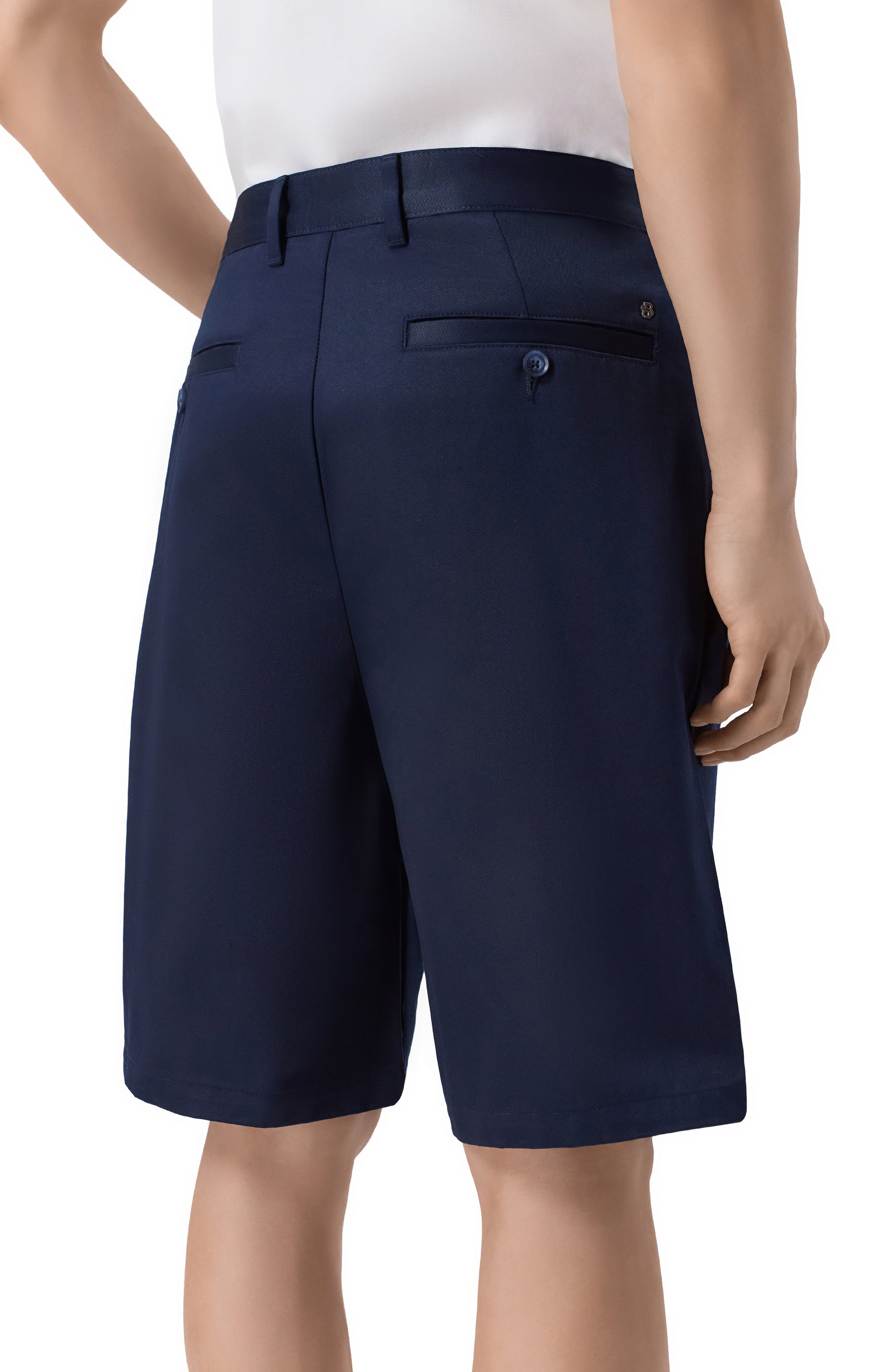 Хлопковые шорты BOSS, арт. 50557421, фото 4