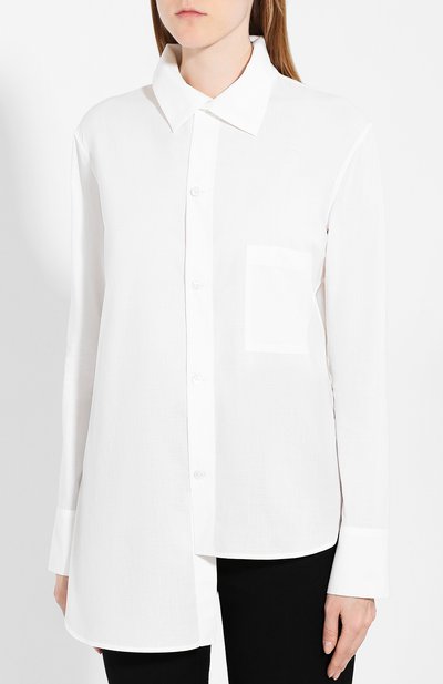 Хлопковая рубашка YOHJI YAMAMOTO, арт. YJ-B05-030, фото 3