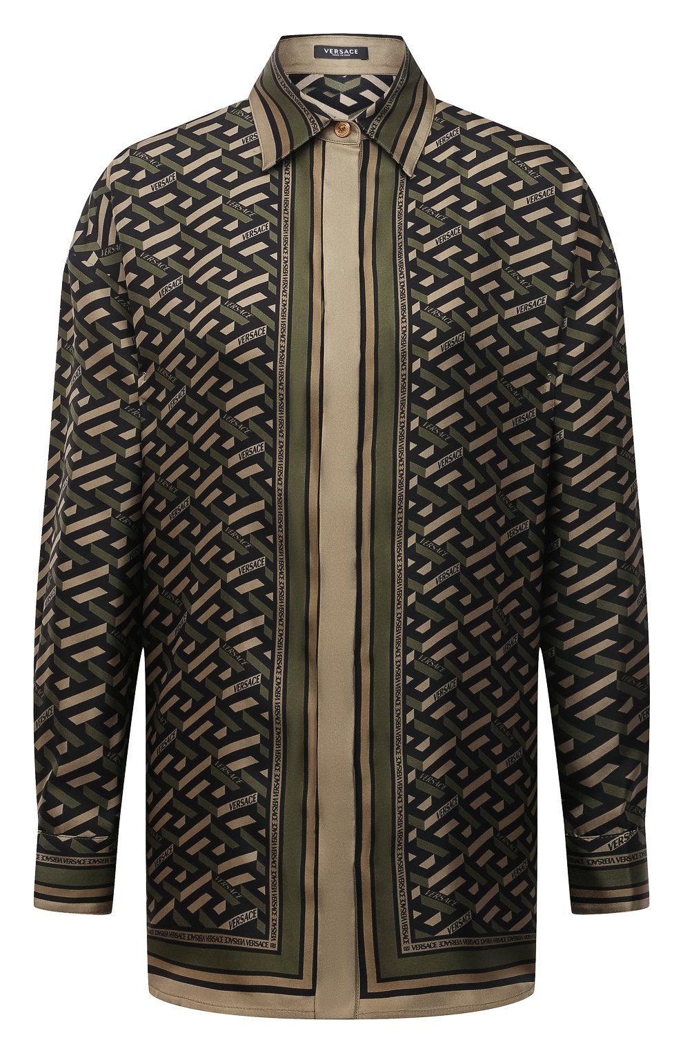 Шелковая рубашка VERSACE, арт. 1002489/1A01805, фото 1