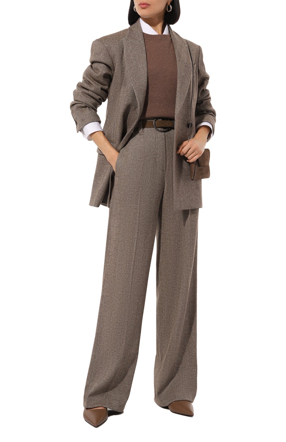 Кашемировый пуловер BRUNELLO CUCINELLI, арт. M12175400, фото 2