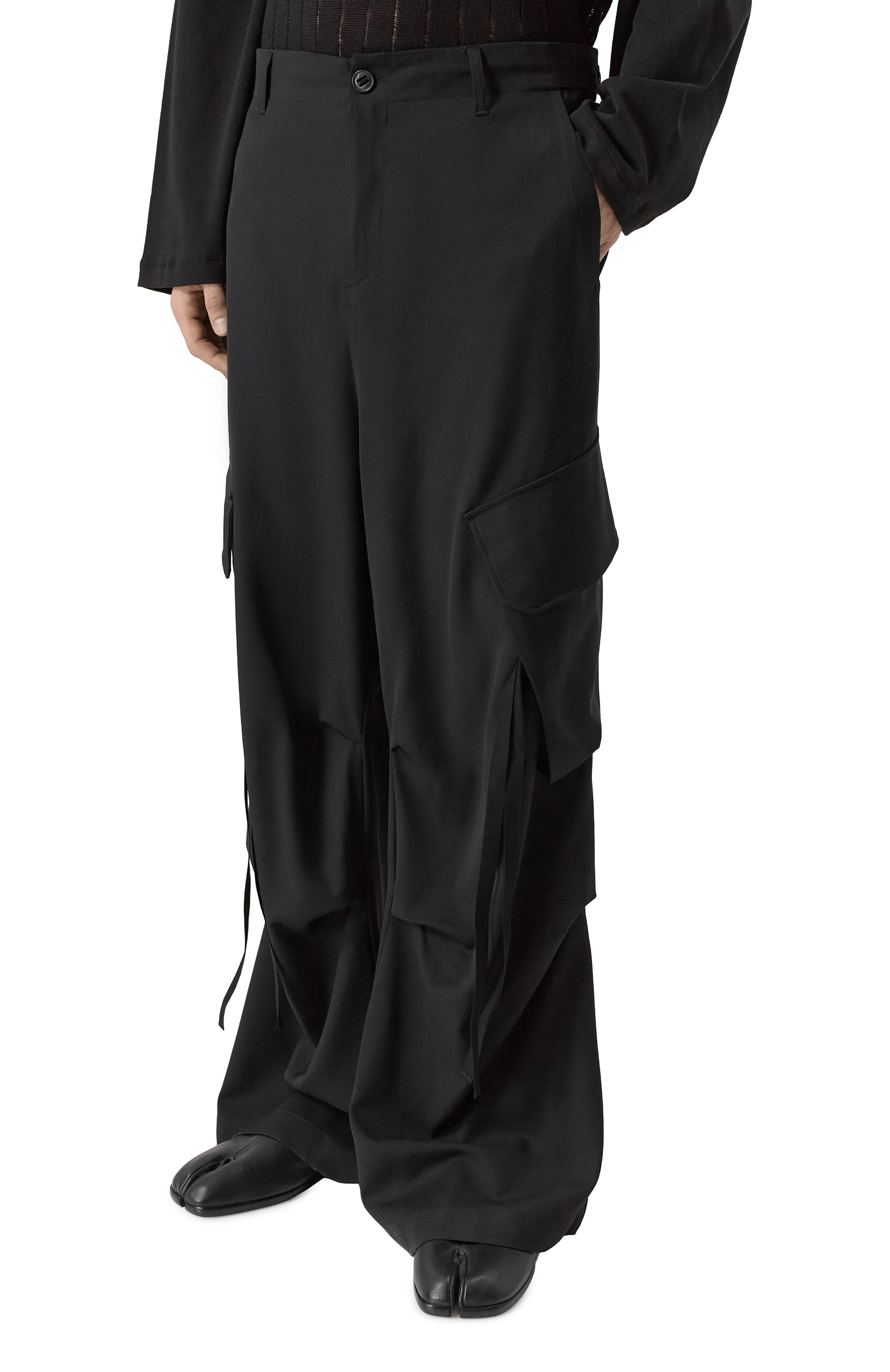 Шерстяные брюки-карго ISABEL BENENATO, арт. UW340S26, фото 3