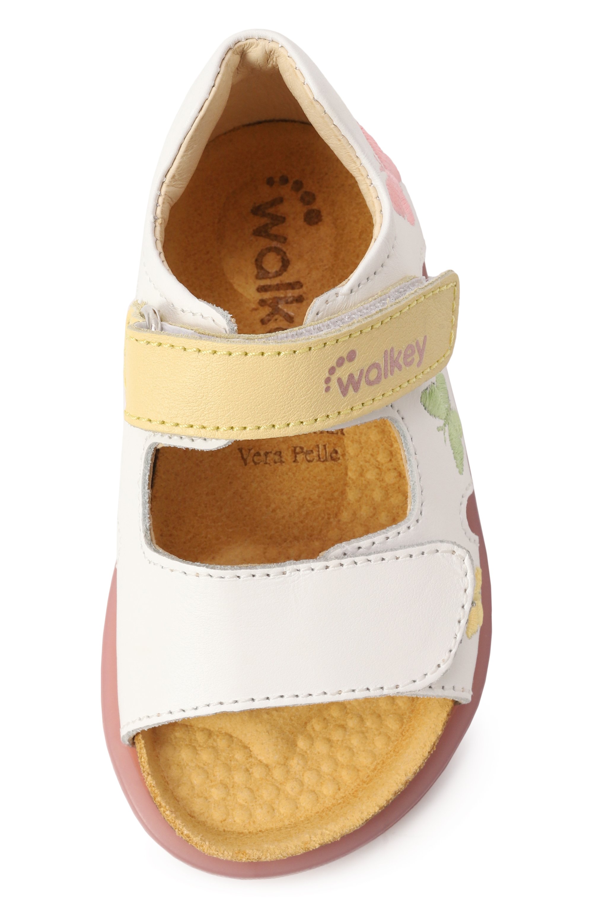 Кожаные сандалии WALKEY, арт. Y1A2-43679-0092B151/19-24, фото 4