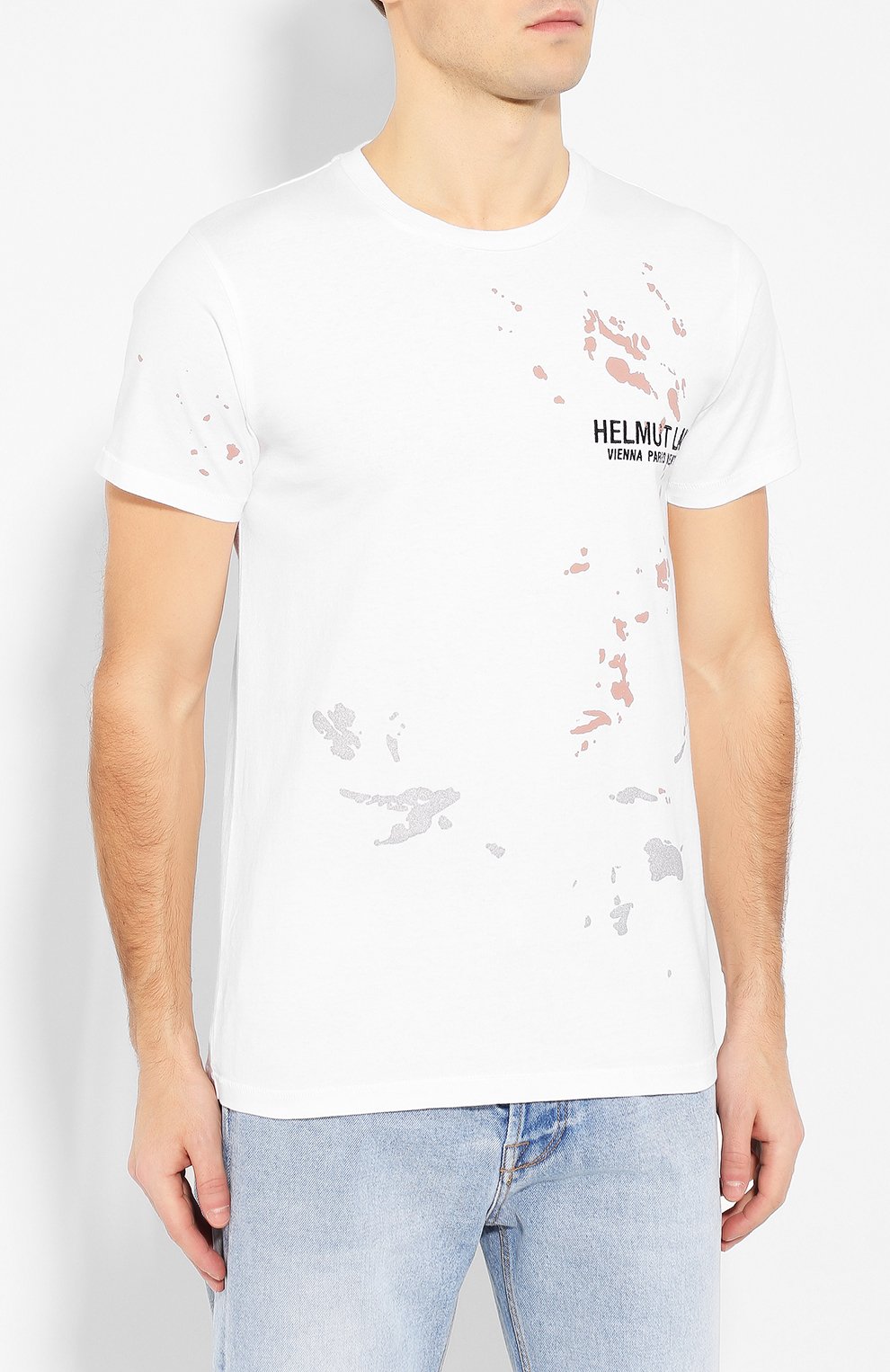 Хлопковая футболка HELMUT LANG, арт. J09DM526, фото 3