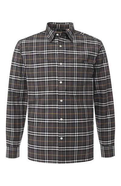 Хлопковая рубашка BURBERRY, арт. 8004833, фото 1