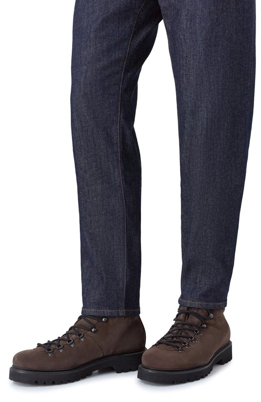 Замшевые ботинки St. Moritz Mille 885 SM0RITZ G0 RAIN_SM0RITM G0 RAIN Коричневый  SM0RITZ G0 RAIN_SM0RITM G0 RAIN Фото 3