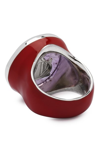 Кольцо LANVIN синего цвета по цене 36050 руб., арт. AW-CJYR05-AMET-P20, фото 2 Кольцо LANVIN, арт. AW-CJYR05-AMET-P20, фото 2