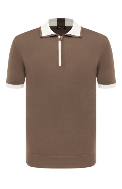 Мужская хлопковое поло KITON, арт. UMK0571V1