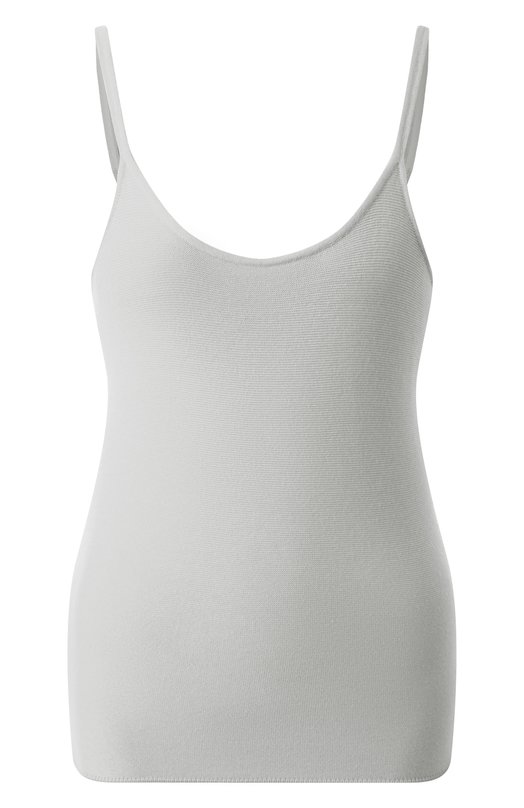 Топ из вискозы Giorgio Armani 8NAH01/AM05Z Серый 8NAH01/AM05Z