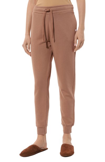 Хлопковые джоггеры DEREK ROSE светло-коричневого цвета по цене 27450 руб., арт. 1502/QUIN001, фото 3 Хлопковые джоггеры DEREK ROSE, арт. 1502/QUIN001, фото 3
