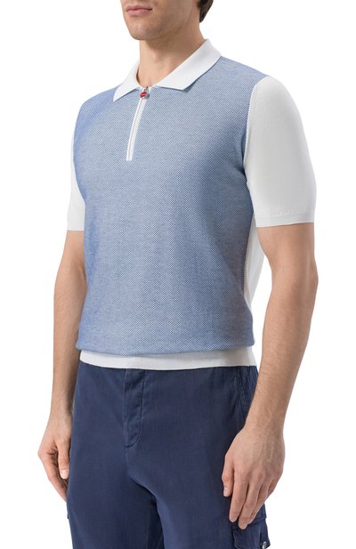 Хлопковое поло KITON, арт. UMK0931, фото 3