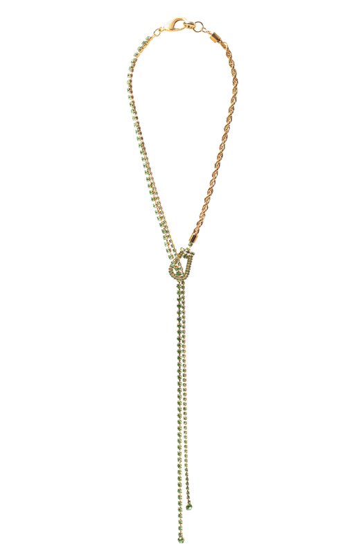 Колье Crystalline Jewellery 587Y Зелёный 587Y